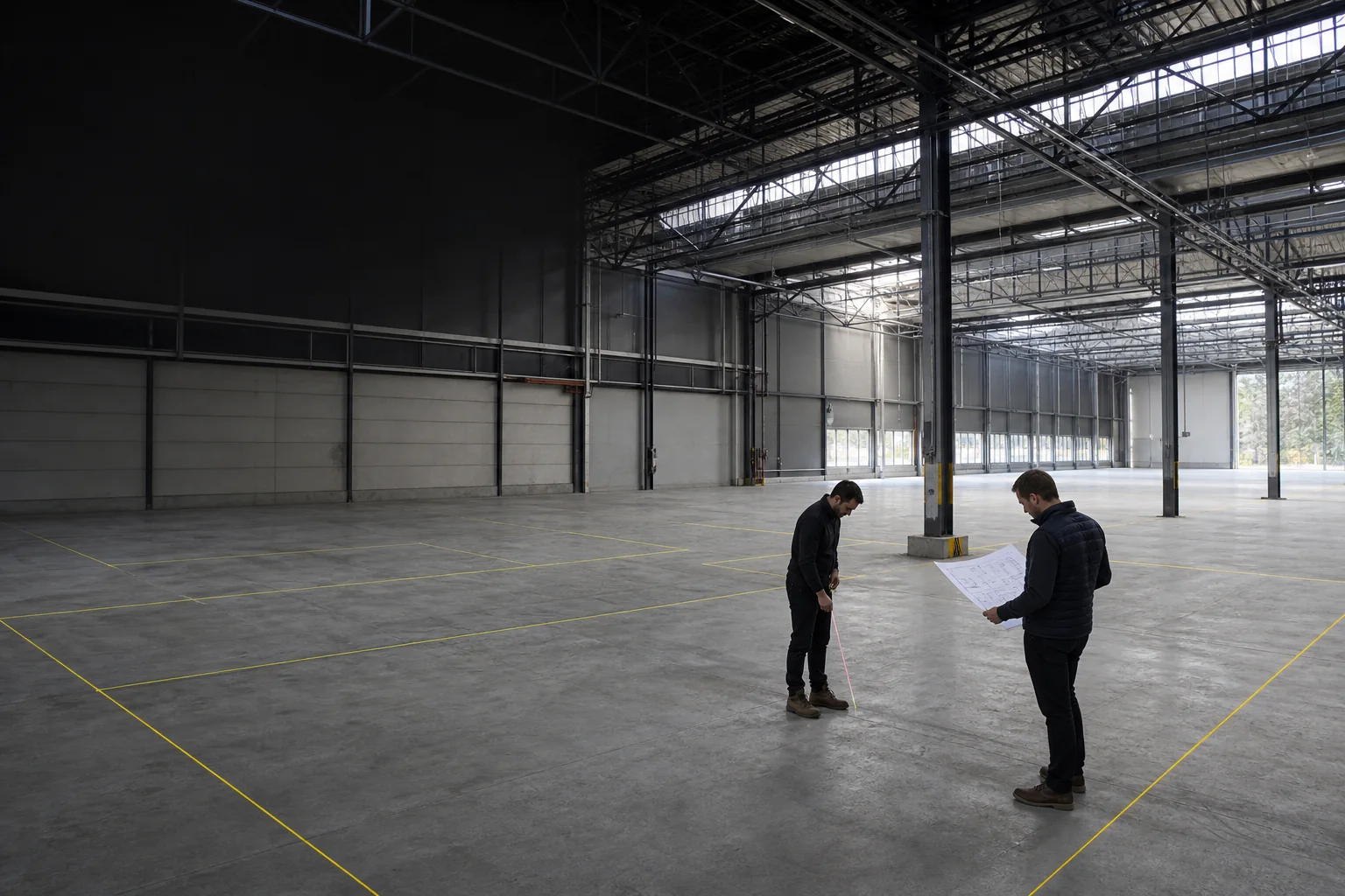 Projektteam vermisst eine Industriehalle für einen möglichen Padel-Club