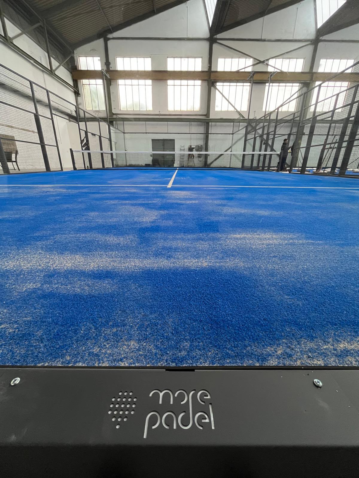 MorePadel court with installed structure